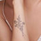 MyJagua Tattoo • Blumenwiese | 1-2 Wochen Tattoo | Auf Pflanzenbasis | Hautverträglich | Wasserfest | Neue Tattoo Technologie | Kein Klebe Tattoo