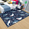 Große Hai-Teppiche für Jungen und Kinder, 3D-bedruckter Teppich für Jungen, Schlafzimmer, Heimdekoration, Hai-Spielteppich, Kristall, Polyester, Meeresleben, Fisch, Hai, Teppich, Küche, 90x150 cm