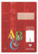 Clairefontaine 331053C - Packung mit 25 Heften, ideal für die Schule, DIN A4, Lineatur 3 liniert mit Rand für 3. Schuljahr, 16 Blatt, 90g, Rot, 1 Pack