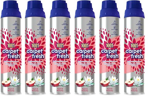 1001 Carpet Fresh Apple & Waterlily Pack of 6