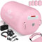 KESSER® Air Roll Airtrack - Rollo inflable, incluye bolsa de transporte y bomba de aire eléctrica, barril de gimnasia, rollo de yoga, rollo de fitness, 120 x 90 cm