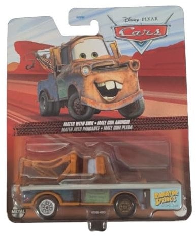 Mattel Mater mit Fahne Hook Cars 1:55 Die-cast Auto Metall HTX86