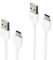 Lot 2 Câbles Origine pour Samsung Galaxy S24+, S24 Ultra, S24, S23 FE, S23, S23+, S23 Ultra... USB vs USB-C 120 cm, Synchro et Charge