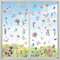 9 Pezzi Adesivi per Finestre Primavera,Vetrofanie Primavera Finestre Farfalle Decorative,Farfalla Fiore Albero Vetrofanie,Addobbi Sticker,vetrofanie Primavera,per Finestra Vetrina Specchio Fai da Te