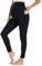 Ymmott Leggings de Maternité Taille Haute avec Poches - Pantalon Grossesse Femme Elastique Souple Maternité Vetement