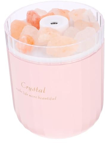 TOGEVAL Crystal Salt Stone Humidifier Usb Charging Providing Indoor Air Humidifier Function and Used As for Home Aromatherapy