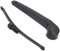 Heckscheibe Scheibenwischer Arm & Blatt,Passt für V-W Polo 6R 2009-2020 11 Inch Hinten Wischerarm Scheibenwischer Set