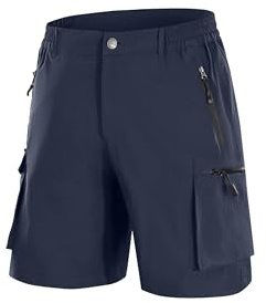 Tansozer Kurze Wanderhose Herren Mit Reißverschlusstasche Outdoor Wandern Bergsteigen Sommer Shorts