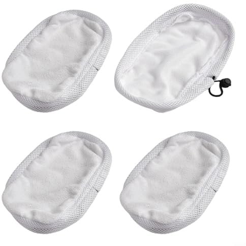 JGmotorfi Steamer Mop Spare Cloth Pads,Hard Floor Cleaning Cloth Pads, for Morphy Richards 9 in 1, 2 in 1,70495 720020,Spare Cleaner Cloths Steamer Mop Replacement