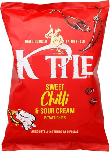 3 x Kattle Potato Chips - Sweet Chilli & Sour Cream 130g