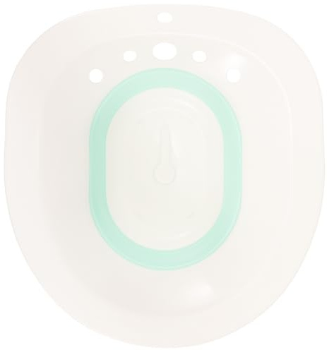 Ciieeo Faltbare Sitzbadewanne aus Pp und Tpr für Frauen und Senioren Tragbares Bidetbecken mit Platzsparendem Design nach Geburt und Op
