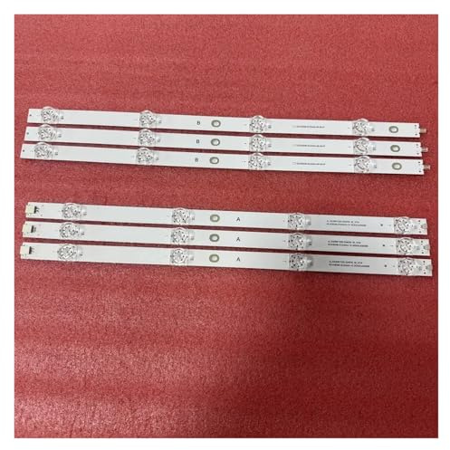 QIANWENSHANWH LED-Hintergrundbeleuchtungsstreifen 8 LEDs for X-AOMI M*I 4S L43M5-5ARU RF-FP430005SE30-0801(30pcs For 10 TV)