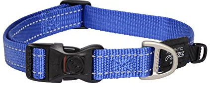 ROGZ HB06-B Utility Halsband/Fanbelt, L, blau