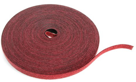Leviton 75' Velcro Brand Bulk Roll, 43115-75P, Maroon