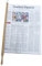BigDean Zeitungshalter Primus mit Einspannlänge 60cm Buche Natur