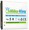 Akku-King Akku kompatibel mit Samsung EB-425161LU - Li-Ion 1700mAh - für Galaxy S3 mini i8190, Ace 2, GT-I8160, i8190n, Duos S7562, S7580, Exhibit, Trend II