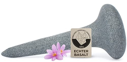 Hot Stone Nagelform-Stein aus zertifiziert echtem Basalt für viel Wärme – zur Ergänzung deines Hot Stone Massage Sets