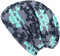 Wollhuhn ÖKO Jungen/Mädchen Bequeme Weiche Long Beanie/Mütze/Beanie-Mütze/Strickmütze/Kindermütze Jersey Gefüttert Übergangszeiten (Öko-Stoffe/Bio) (LB Coole Skulls Grau/Mint, M)