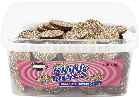Alma Chocolate Skiffle Discs (Pack of 120)