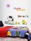 Wand Sticker Wand Aufkleber, Lovely Snoopy PVC Wandtattoo Aufkleber