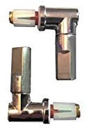 Pozzi Ginori - Kit Cerniere per Sedile rallentato Q3 Art.43968999 - Cromo, A Magazzino