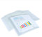 Rapesco 1497 Dokumentenmappe mit Druckknopf, A4+, Transparent, 50 Stück