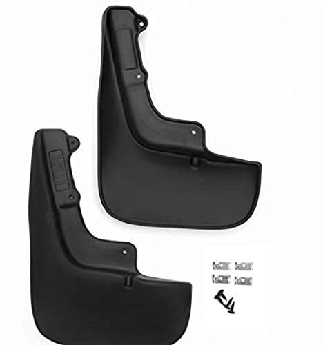 Passgenaue Gummi Schmutzfänger Spritzschutz Kotflügel Vorne fur CITROEN Jumper 07-/PEUGEOT Boxer Jahr: 06- (Bogenexpander) 2 Teileg mit Befestigung