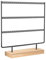 Organisateur de Boucle d'oreille, Support de Boucle d'oreille pour Boucles d'oreilles suspendues (66 Trous et 3 Couches)