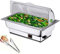 Chafing Dish, Calentador de Comida Electrico, 9L Calienta Platos Electrico Calentador Buffet, Ideal para Bodas o Fiestas Buffet, 600W/220V