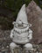 Antyki24 Gnom Wichtel Kobold Steinfigur Troll Garten Deko Steinguss Frostfest 50 cm
