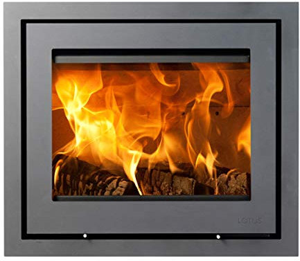 Lotus KS2462 H570 Kamineinsatz Grau/Scharniere links/A+