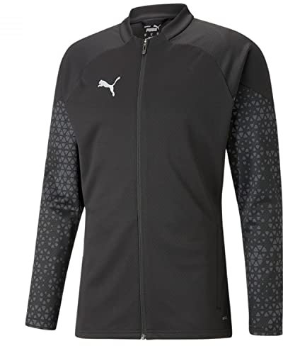 PUMA Herren Teamcup Training Jacket Strickjacke, Schwarz, M