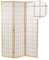 DESIGN DELIGHTS RAUMTEILER Canva | Reispapier, 170x120 cm | japanischer Paravent, freistehender Raumtrenner, Trennwand, Shoji Stellwand