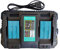 aunstarwei 18V DC18RD Dual Ports Ladegerät Ersatz für Makita 14.4V-18V Lithium-Ionen Akku BL1415 BL1430 BL1830 BL1840 BL1850 BL1850B BL1860B, Ersatz DC18RC DC18SF DC18RT