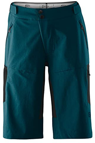 Gonso Damen Casina Fahrradhose, Torrando Teal, 48 Große Größen EU