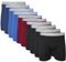 Gildan Herren Underwear Boxer Briefs, Multipack Retroshorts, Schwarz/Granat/Königsblau/Diamant (10er-Pack, Klassische Länge), Medium