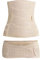 3 in 1 Bauch Gürtel Frau, 4-Patch Bauchbinde Nach Geburt mit Beckengürtel Schwangerschaft Rückbildungsgürtel L XL, Bauchgurt Postpartale Bauchband Unterstützung, Postpartum Gürtel Damen (L, Beige)