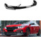 VENYAA Auto Frontspoiler für Civic 10th FK7 Fk8 2017 2018 2019 2020 2021, Frontstoßstangen Frontlippe Spoiler Splitter Diffusor KöRper Kit Zubehör