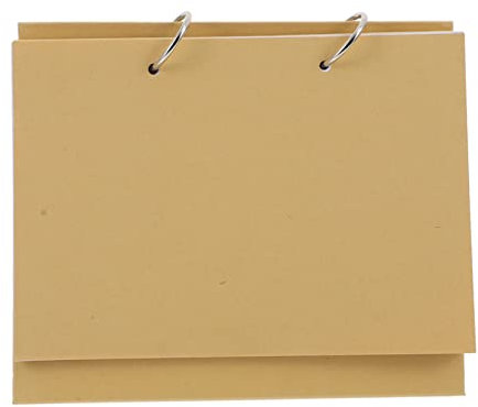 Blattgold-Wochenkalender,Wall Hanging Decoration, 1 Set Blanko-Tischkalender for den Schreibtisch, Basteln, Blanko-Kalender, Tischplaner 2022, Papierkalender, DIY-Zubehör, Blanko-Kalenderblätter, Blan