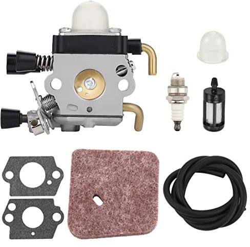 Ewillownm Compatible with C1Q-S97 Carburetor with Fuel Line Air Filter for STIHL HS45 Hedge Trimmer FC55 FC75 FC85 FS310 FS38 FS45 FS45C FS45L FS46 FS80 C1Q-S169B Carb