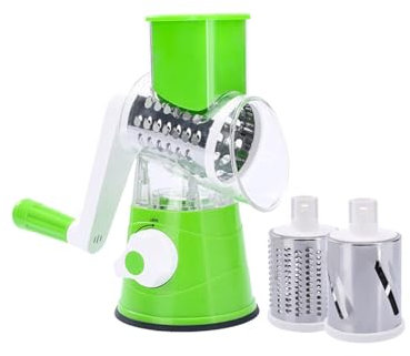 Loialpupy Affettaverdure per cetrioli, formaggio, noci, carote, cibo, cioccolato, verdure, frutta, ecc. Grattugia multifunzione 3 in 1 (A), QIECAIQI001