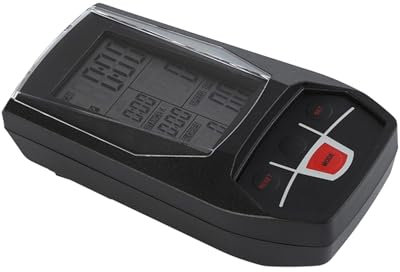 JISADER Monitor velocímetro Bicicleta estática computadora Pantalla LCD Duradera Monitor de Bicicleta Interior para Bicicletas estáticas Ciclismo Interior