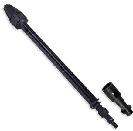 SUNOYA Lanza De Limpieza, Lanza De Limpieza De Alta Presión, 145 Bar Lanza Turbo Boquilla, Lanza De Chorro para Limpiador De Alta Presión para K1 K2 K3 K4 K5 K6 K7, Manguera De Jardín