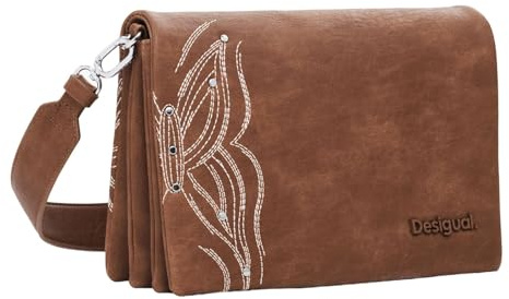 Desigual Damen 25SAXP86 Bag_Goodall Sand Dortmund, Brown