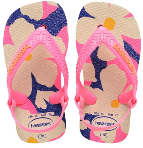 Havaianas Baby Mini Me Unisex Kinder FlipFlop Beige 21 EU