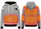 EMATOP Herren Damen Beheizbare Pullover Winter Warm Beheizbare Hoodie Langarm Baumwolle Sweatshirt mit Kapuze Langarmshirt Elektrischer Beheizte Sweatjacke 9 Heizzonen Kapuzenpullover