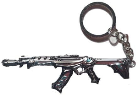 Valorant vandal reaver keychain, weapon gift, video game for children and adults