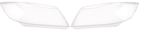 LST 2x Scheinwerferglas Streuscheibe Frontlicht Abdeckung links rechts Set kompatibel mit BMW 3er E90 E91 Touring bis 09/2008