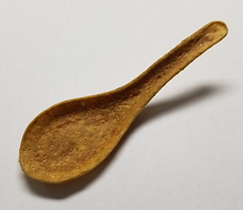 Flavorfulz, Parmesan Basil Edible Spoon, 144 Count, Gourmet Edible Spoons for Appetizers and Desserts