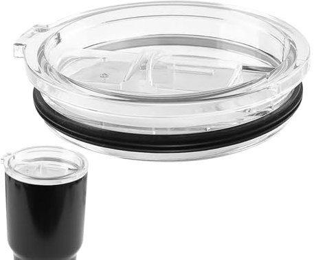 Cup Lid Replacement - Spill-Resistant Tumbler Lid | Leak-Proof Replacement Lid for Travel Mugs | Insulated Cup Lid | Replacement Lid for Drinkware | Tumbler Lid for Cups